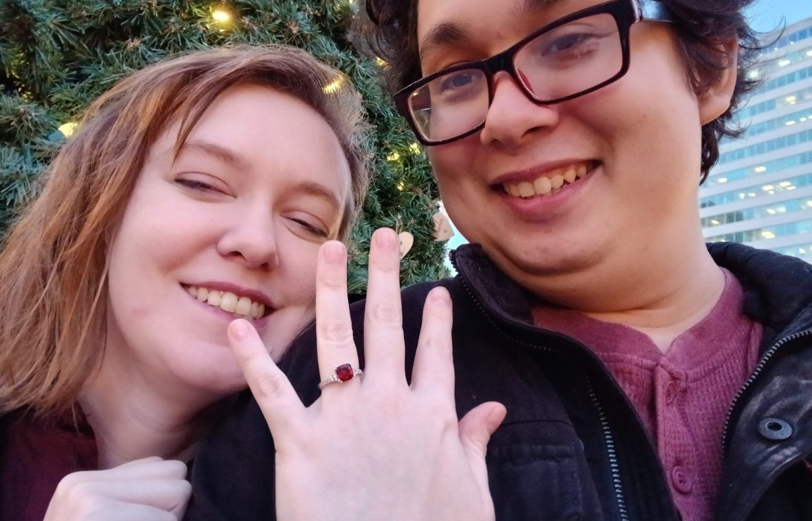 she (foolishly) said yes!