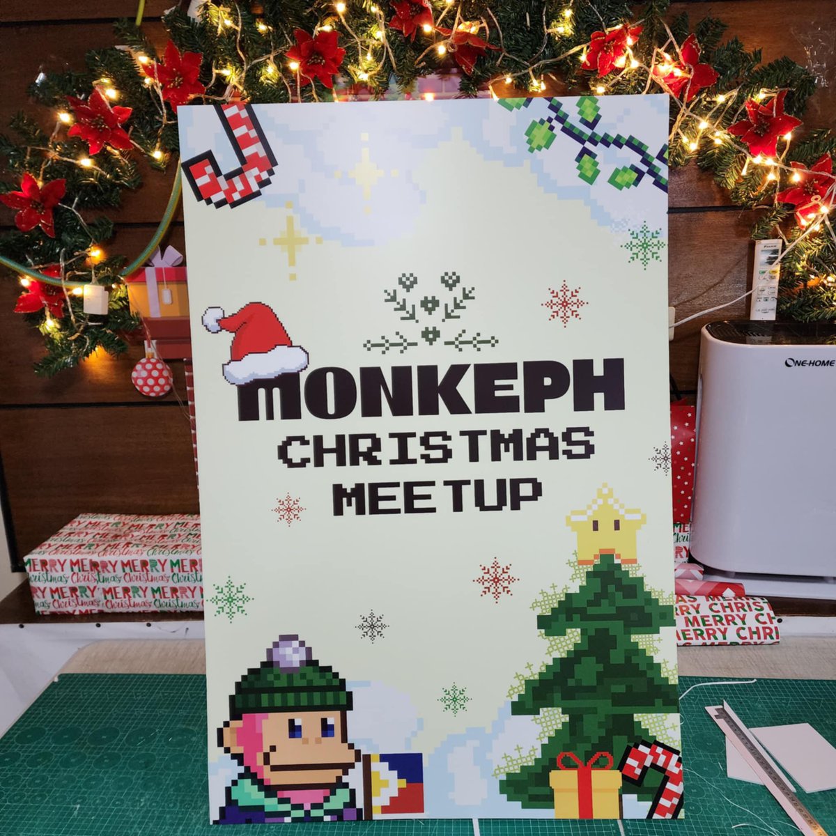 Season's greetings from the PH 🇵🇭 Monkes. ☃️🎄

Decentralized Christmas Party 2024! 🎅
Thanks for the $6.2M gift giveaway <a href="/MonkeDAO/">MonkeDAO🍌</a>