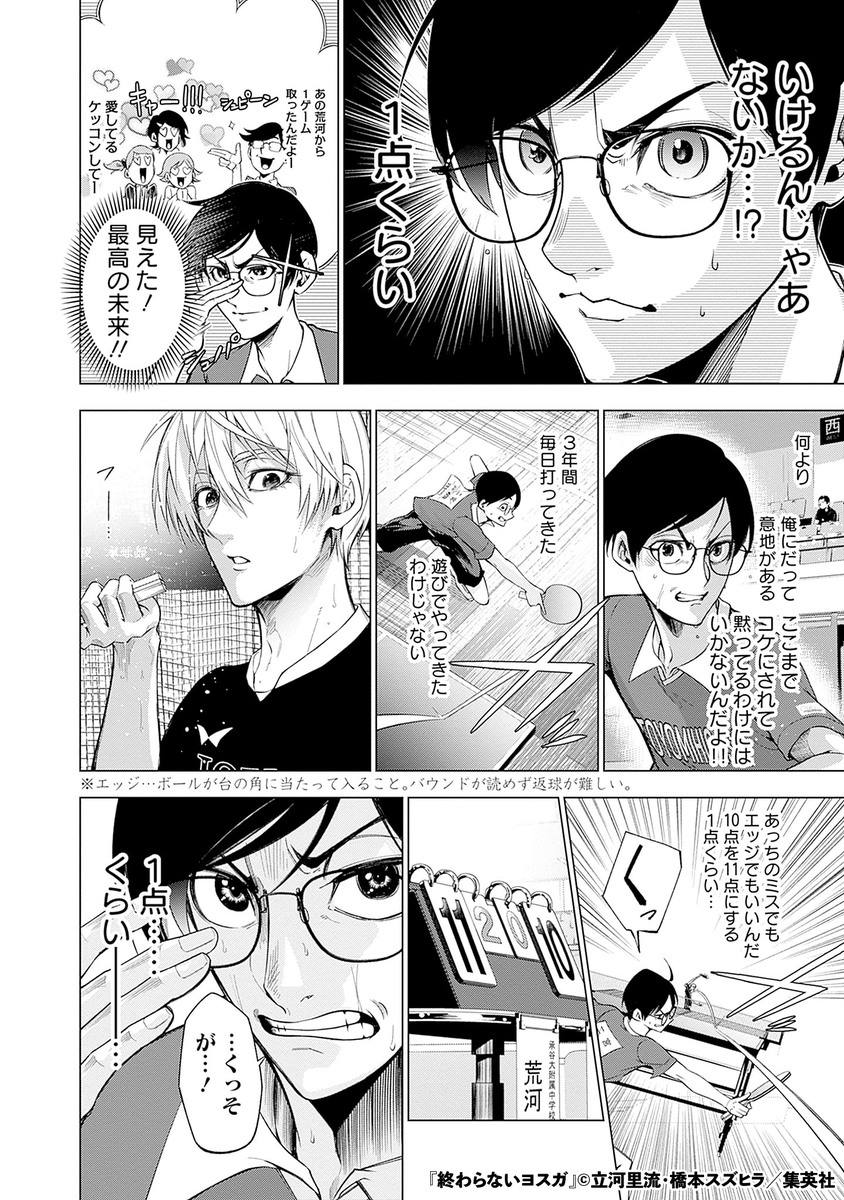 全部見えてる卓球少年の話(4/17)
#漫画が読めるハッシュタグ 