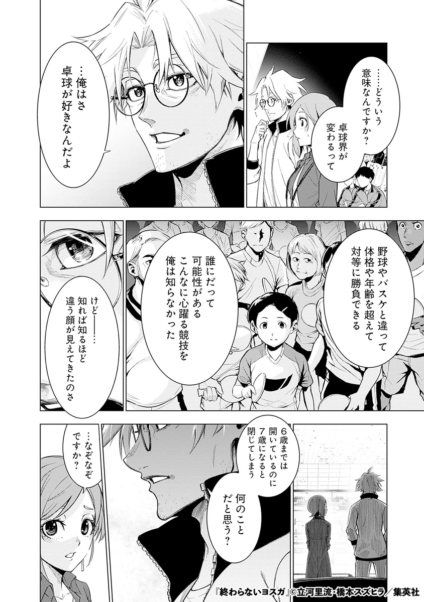全部見えてる卓球少年の話(6/17)

#漫画が読めるハッシュタグ 