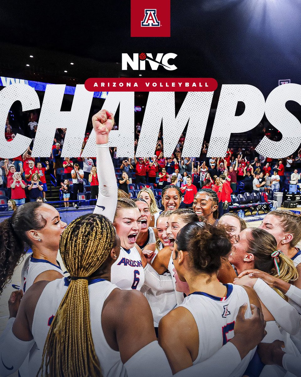 𝐀𝐋𝐋 𝐈𝐍.

Your Arizona Wildcats are the NIVC Champs!