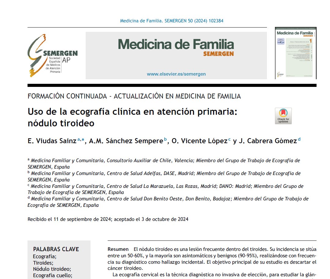 📖#EcoReview de #GTEcoSemergen
elsevier.es/es-revista-med…
#ultrasound #formacion #atencionprimaria #paciente