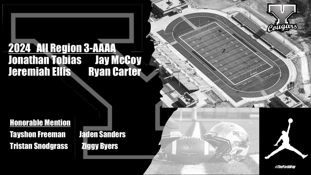 Congratulations to these young men for making the Region 3 AAAA Football Team!!