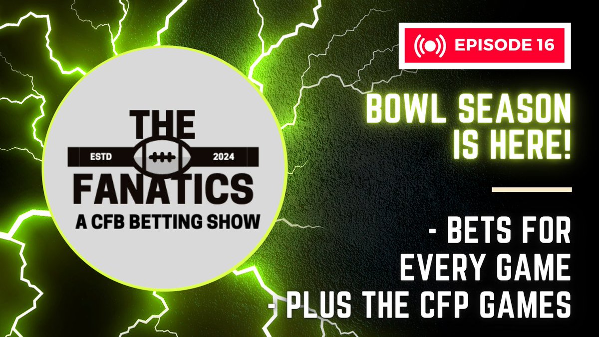 The Fanatics: A CFB Betting Show tweet media