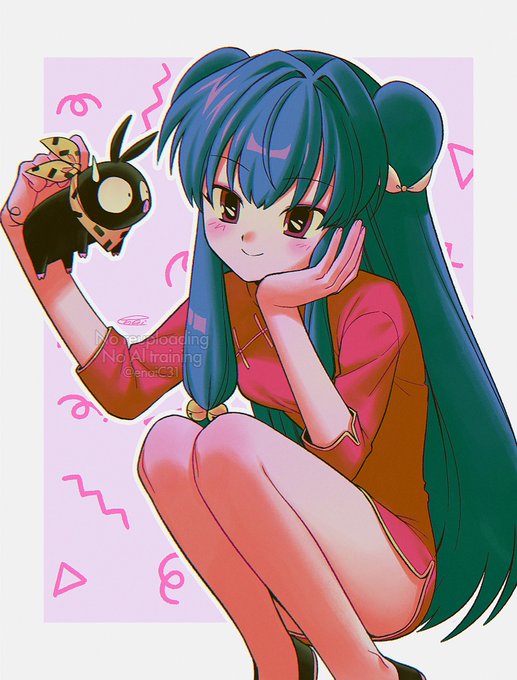 シャンプー 手描きイラスト ファンアート Yahoo!オークション - 【らんま1/2 シャンプー】ミニ色紙 手描き