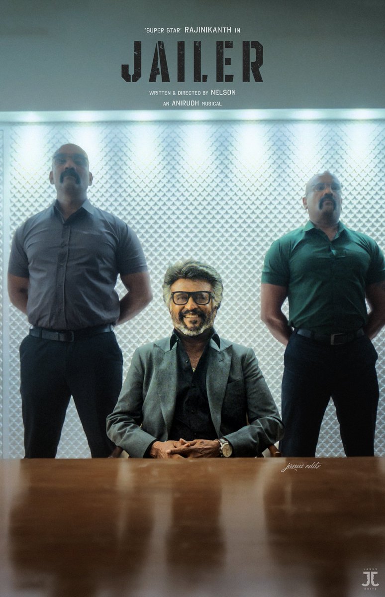 Janus__Editz's tweet photo. He is the BOSS of the Bosses😎
Set-31 from #JailerFramePoster Series | #Jailer
Hope all will like it
@Nelsondilpkumar @KiranDrk @kabilanchelliah @KVijayKartik @RajiniFollowers @OnlineRajiniFC @RajiniFC @TDT_RajiniEdits
#Jailer2 #HUKUM #Thalaivar173 #Coolie #ChikituVibe https://t.co/FZ7iGTpHqS