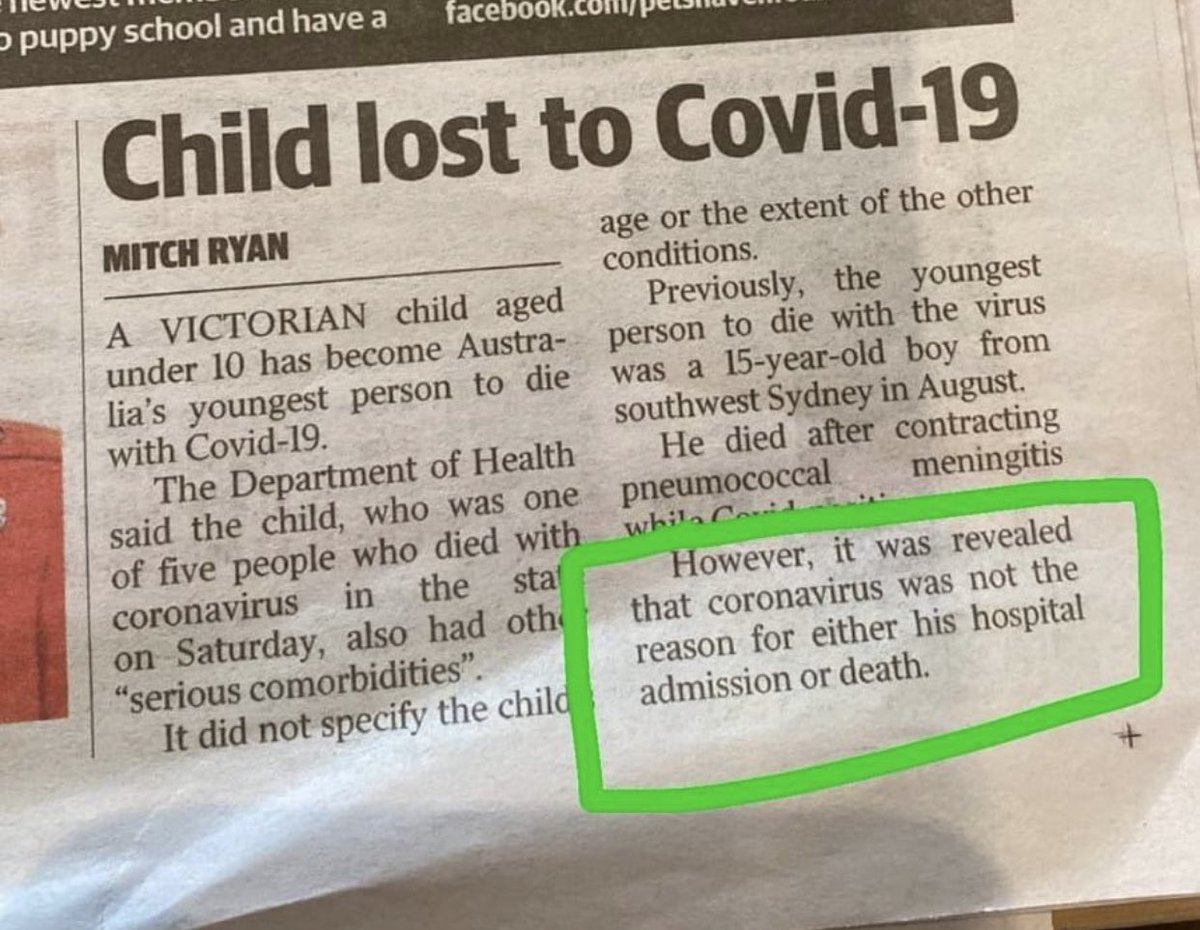 Mainstream media in a nutshell: Lies in bold. Truth in brackets.