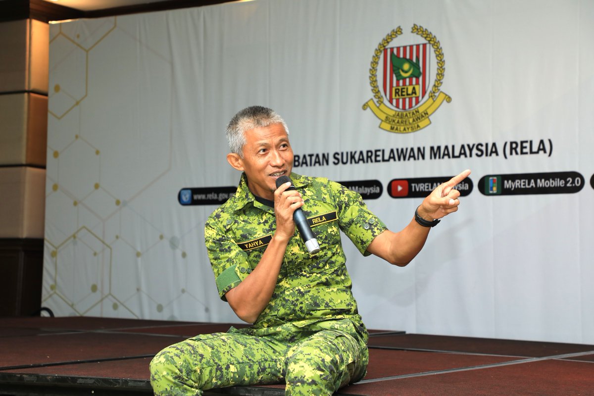 18 Disember 2024 |  IPRM :-
Sekitar Majlis Perjumpaan Bersama YBhg. Datuk KPjR Yahya bin Sulaiman, Ketua Pengarah RELA pada pagi ini.  
#SetiaBerbakti #RELASiapsiaga #KeselamatanTanggungjawabBersama #MalaysiaMADANI