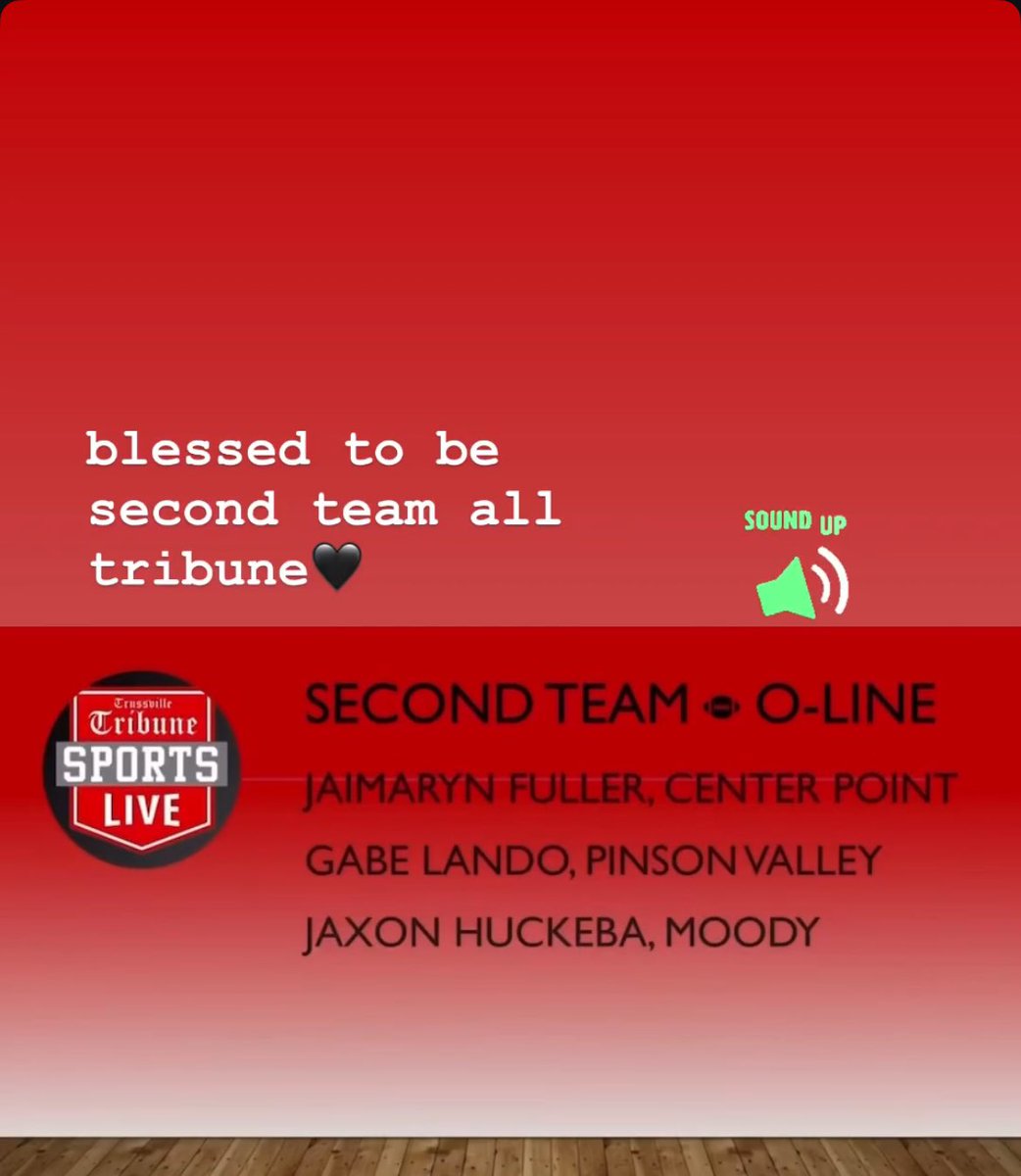Jaimouryn58's tweet photo. Blessed to receive Trussville tribune second team  O-Line
@CoachBates7 @CoachHButler @EaglesCphs @ExpoRecruits @TribSportsLive @TrussTribune https://t.co/LvMcVQgOoD