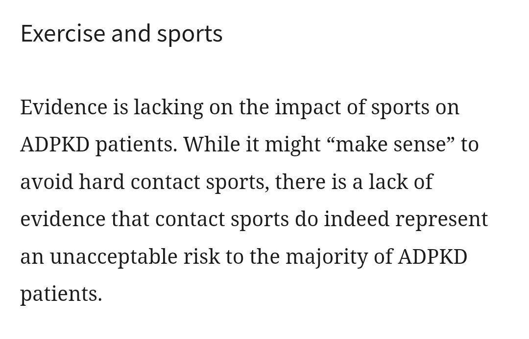 A national-level football(soccer) player is found to have ADPKD. Should he change his path?

<a href="/askrenal/">@askrenal</a> #askrenal