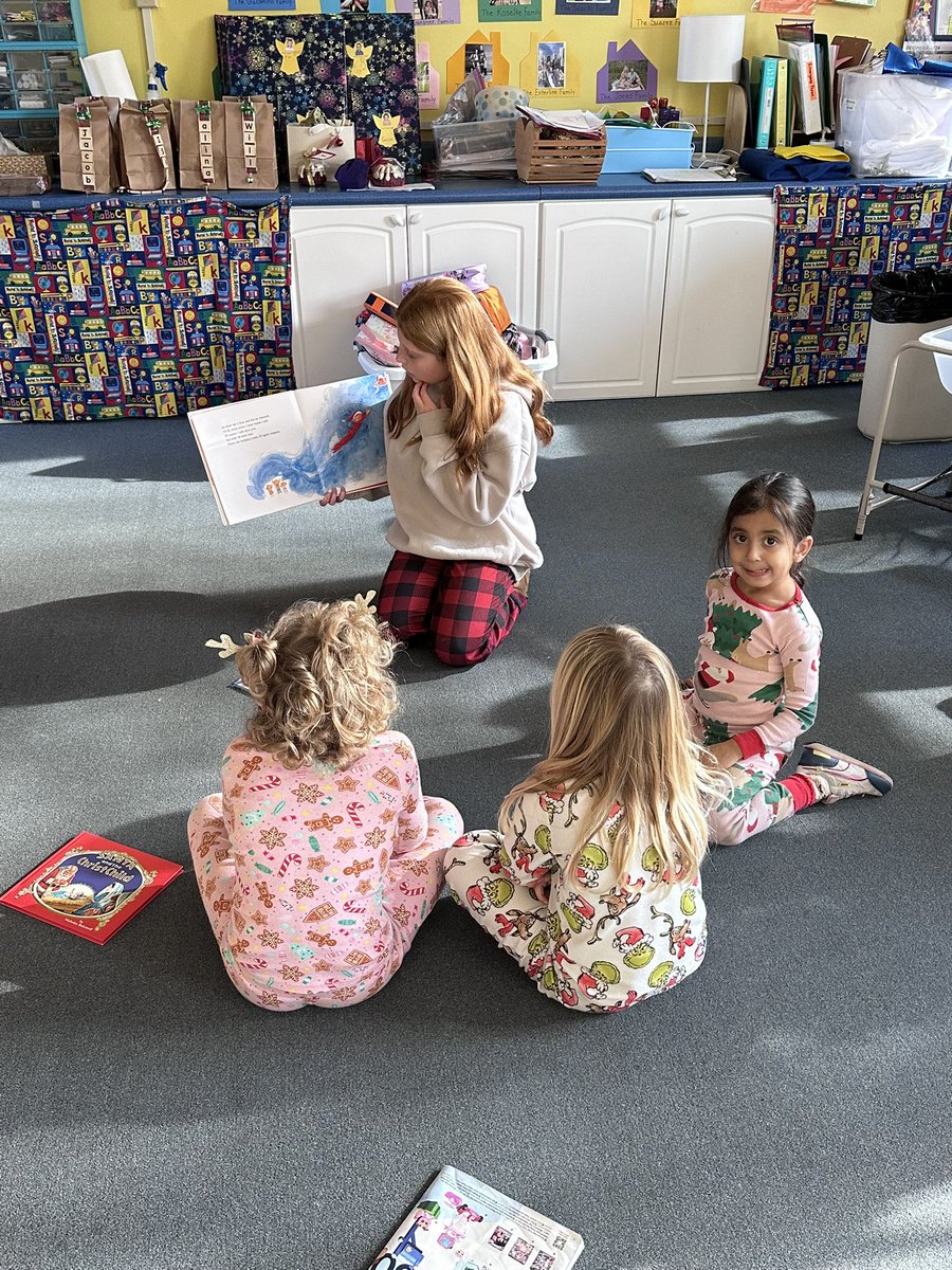 msgriesmeyerOLW's tweet photo. 6th grade had a fun morning reading Christmas stories with our PK buddies @olwschoolAH https://t.co/LtEhhLwQg2