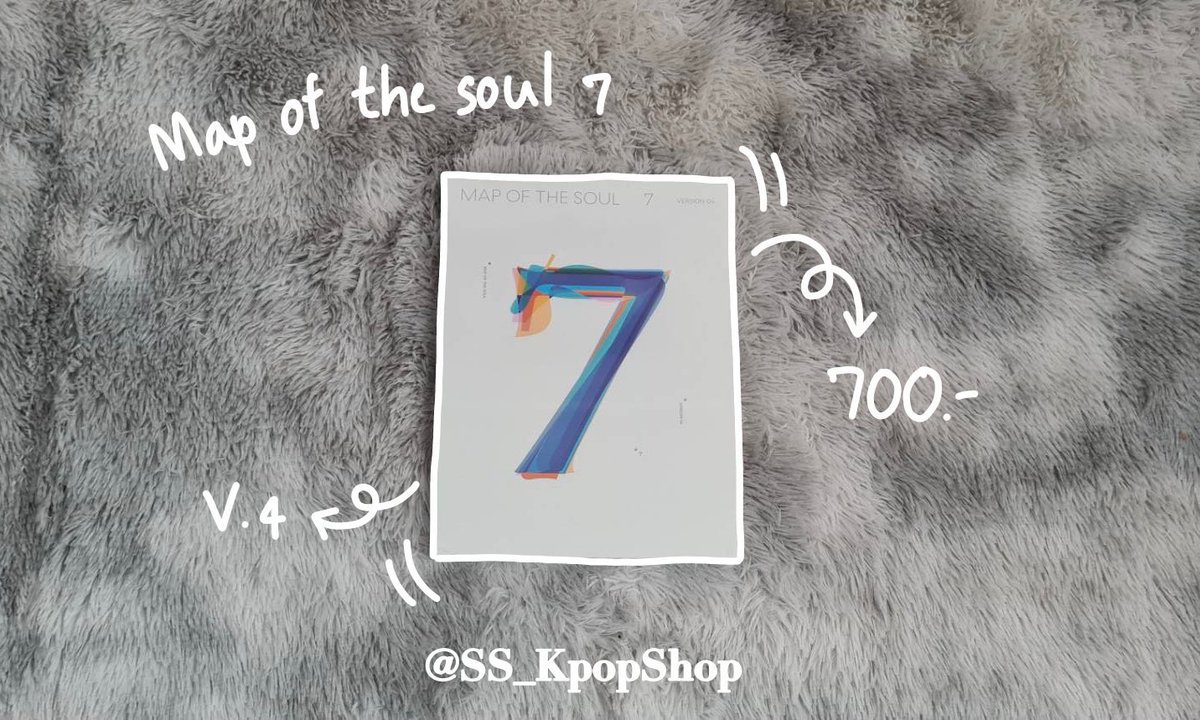 SS_KpopShop's tweet photo. — อัลบั้ม Map of the soul 7

💜เวอร์ละ 700.-

🌟ค่าส่ง 60/80

#ตลาดนัดbt21 #ตลาดนัดBTS  #ตลาดนัดบังทัน #ตลาดรถไฟบังทัน #ตลาดนัดรถไฟบังทัน https://t.co/ng5ZaKndek