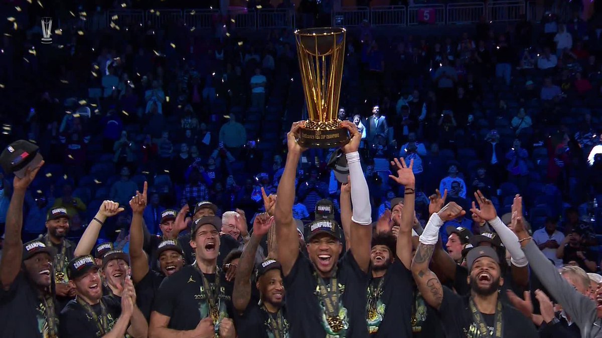 Bleacher Report (@bleacherreport) on Twitter photo MILWAUKEE BUCKS: NBA CUP CHAMPS 🏆 MILWAUKEE BUCKS: NBA CUP CHAMPS 🏆