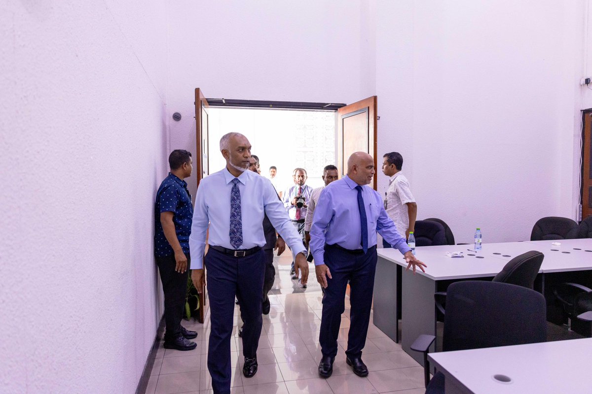 On behalf of all staff of <a href="/MHLUDmv/">Ministry of Housing, Land and Urban Development</a>, I would like to express my heartfelt gratitude to HEP Dr <a href="/MMuizzu/">Dr Mohamed Muizzu</a> for his leadership and guidance during this time, and to the dedicated teams from <a href="/hdcmaldives/">Housing Development Corporation</a> , <a href="/MACLmedia/">Maldives Airports Company Ltd</a> , <a href="/STELCOMALDIVES/">STELCO</a> and <a href="/Dhiraagu/">Dhiraagu</a> for their invaluable support. Their