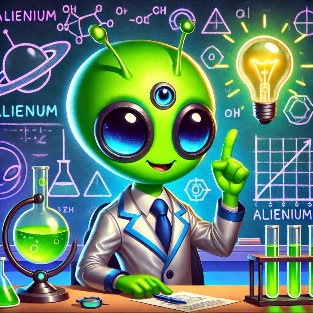 AlieniumVault's tweet photo. only the highest level IQ invest in $almn https://t.co/qbufEE3RHx