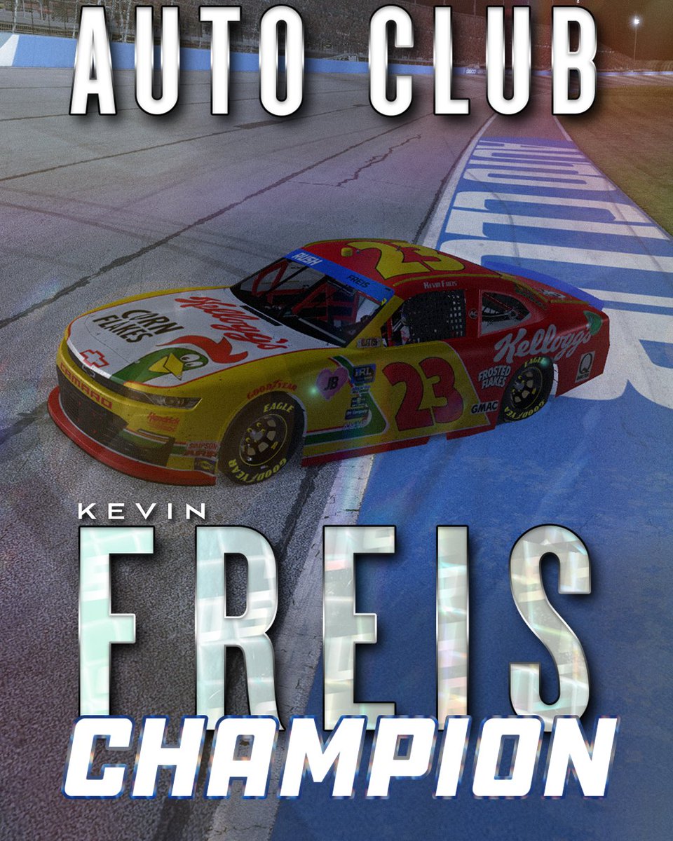Freis has done it! The rookie of the year dominates at Auto Club to win his first ITRL Rush Series Championship!

That's a wrap on 2024, the 10th Premier Series Season kicks off in just under two months time!