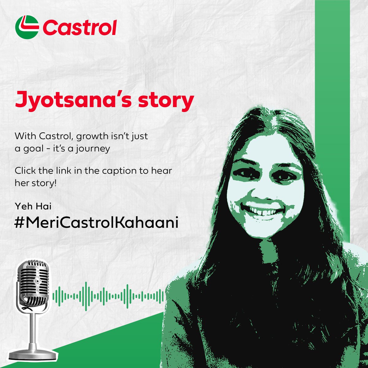 On her first day at Castrol, Jyotsana wondered if spending seven years in one place was even possible. Four years later, she s thriving She s embraced three different roles, tackled countless challenges, and seized endless opportunities On her first day at Castrol, Jyotsana wondered if spending seven years in one place was even possible