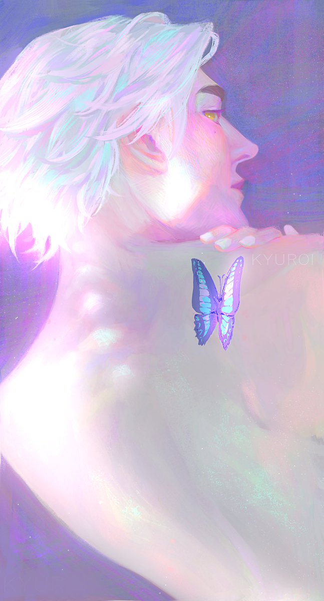 kyur0i's tweet photo. 🦋#viktor https://t.co/kPOn9rWXjJ