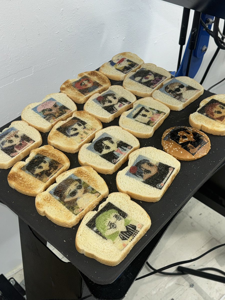 stumbled upon $300,000 worth of toast