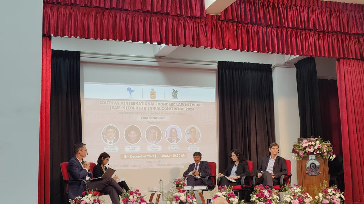 South Asia International Economic Law Network tweet media