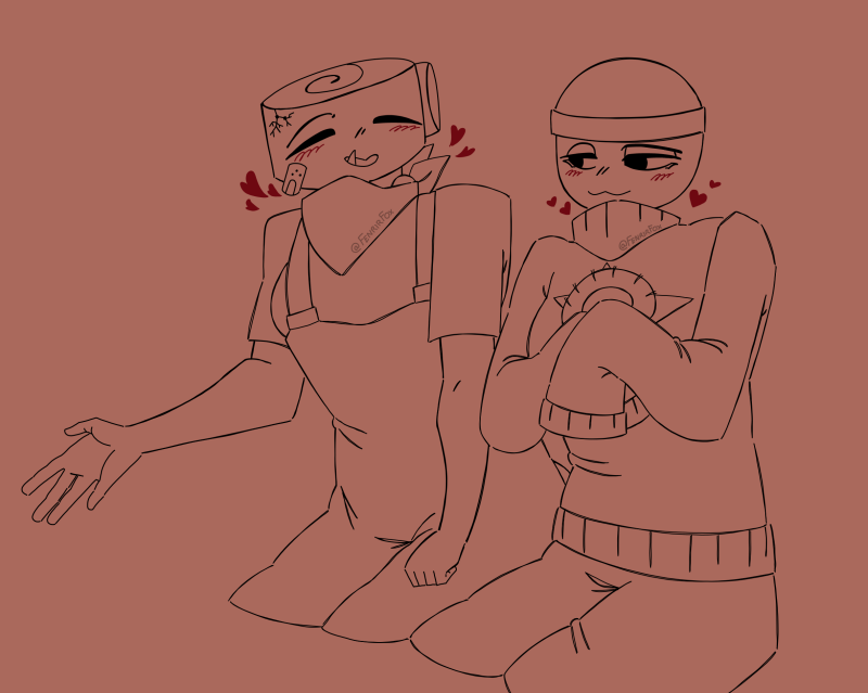 nightram's tweet image. Some ship art req. from the discord server [I'm going thru them slowly]

#dandysworld #dandysworldart #dandysworldfanart #fossilcleaning #fossilcollection #GigixShelly #TishaxShelly