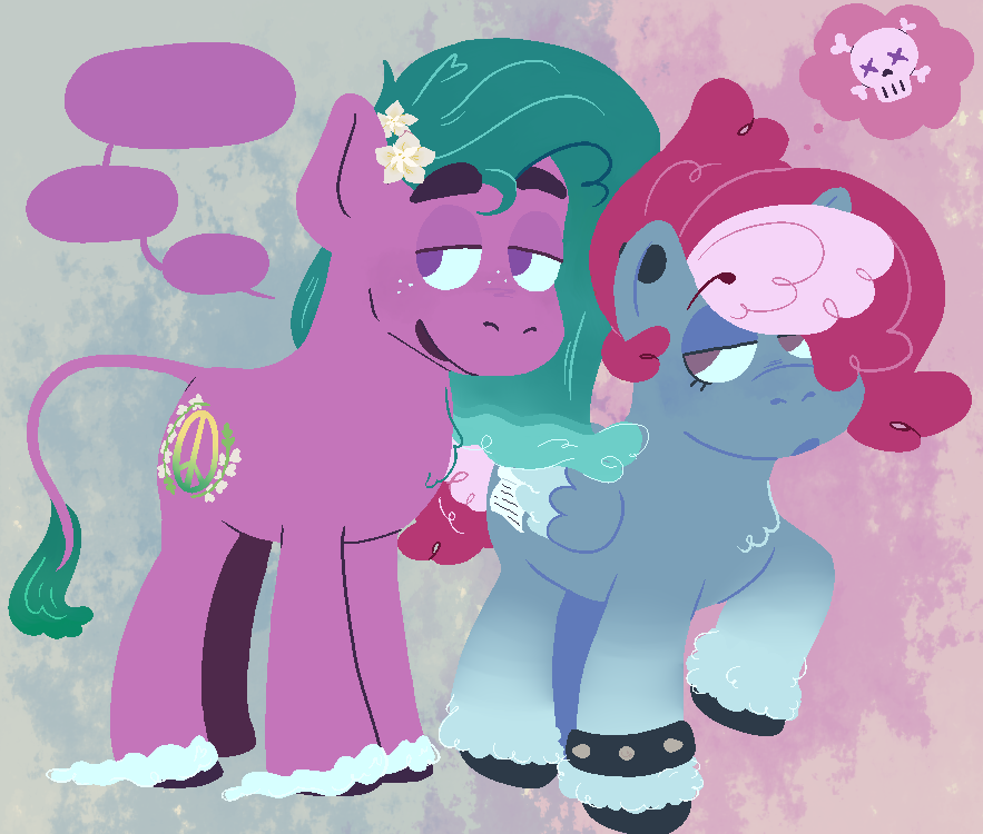 #Fleekweek2024 - AU
It's not midnight yet here It's still day 3...I hope the lines between au and crossover are blurred enough that this counts </3