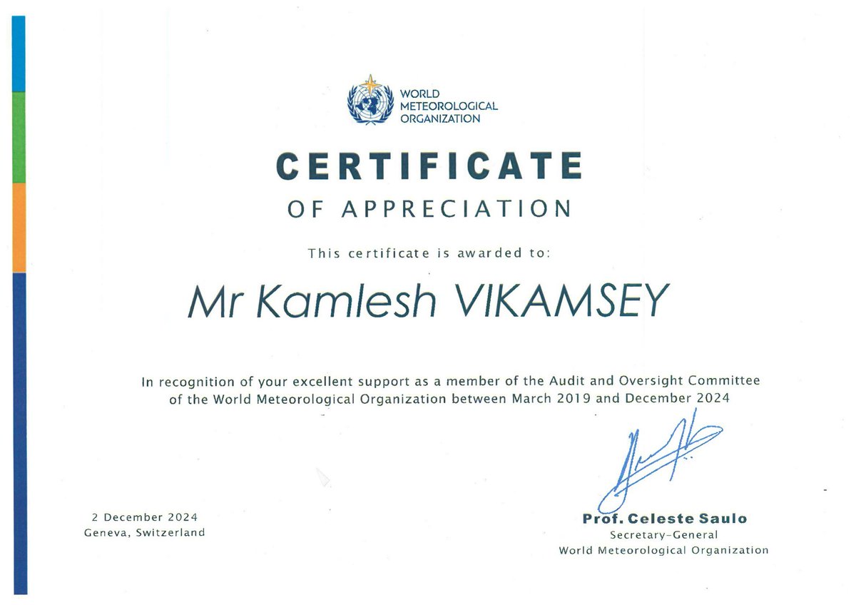 Kamlesh Vikamsey tweet media