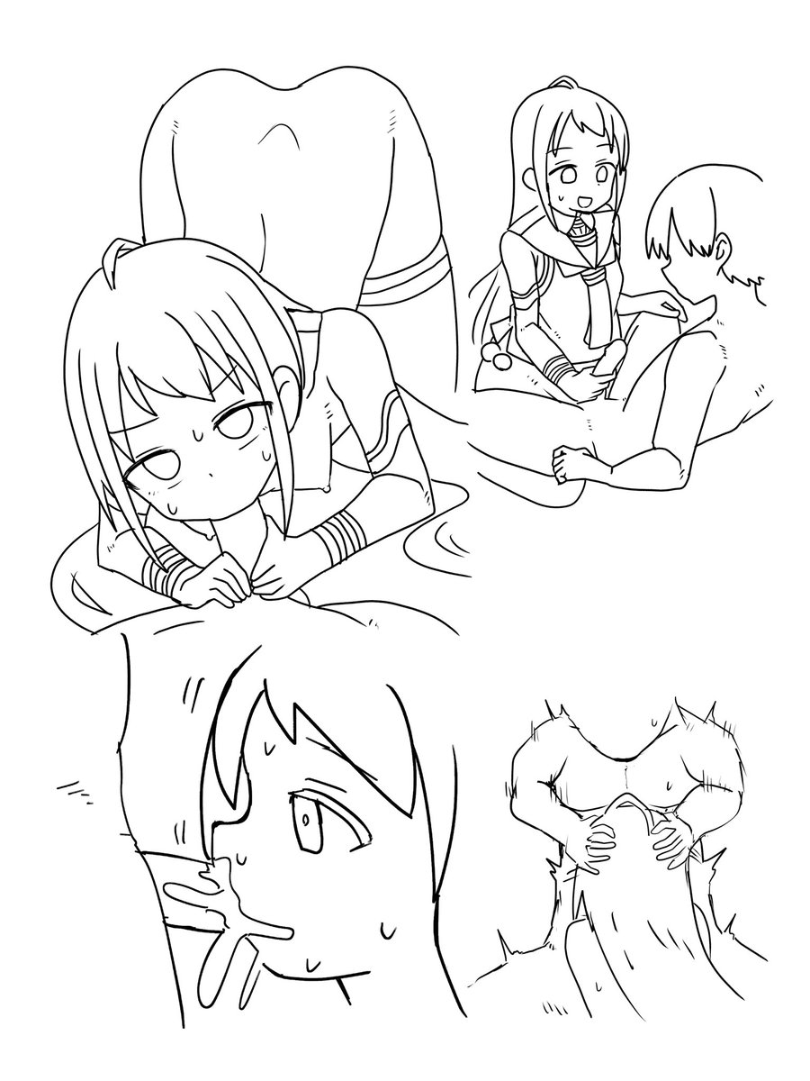 冬コミ新刊はかにかま先生風五月雨本ですがこんな感じで線画以外ほとんどできてません・・・本番まであと10日・・・
こんなパクリな漫画欲しい人いるのか・・・? 