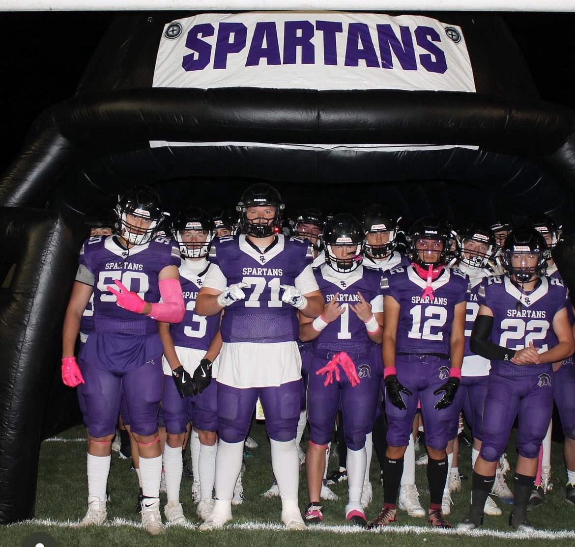 Super honored, and great full to be named Lineman of the year!! I only played one season here at Spring Creek But I’ll always be great full for this team. And I couldn’t have asked for a better group of brothers to finish out my high school career!