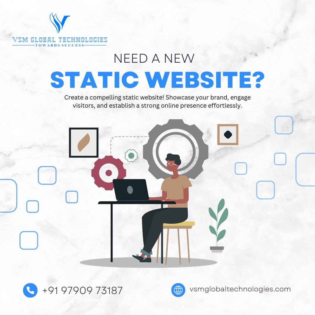 GlobalVsm's tweet image. Looking to stand out online? We design fast, reliable static websites that reflect your vision and showcase your brand. Let’s bring your ideas to life—together.

Know More
📱+91 9790973187
📩 info@vsmlobaltechnologies.com

#YourVisionOurDesign
#BuiltForYou
#FastAndReliable