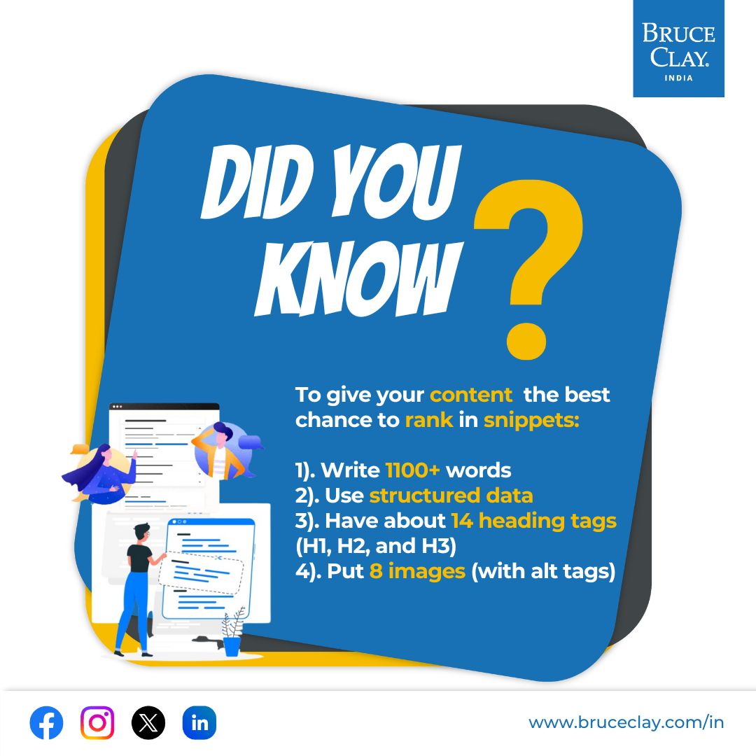 BruceClayIndia's tweet image. Ranking high isn’t luck – it’s strategy!
Add structure, substance, and visuals to your content and let Google do the rest.
#BruceClayIndia #SEO #RichSnippet #Google
Source: On the Map