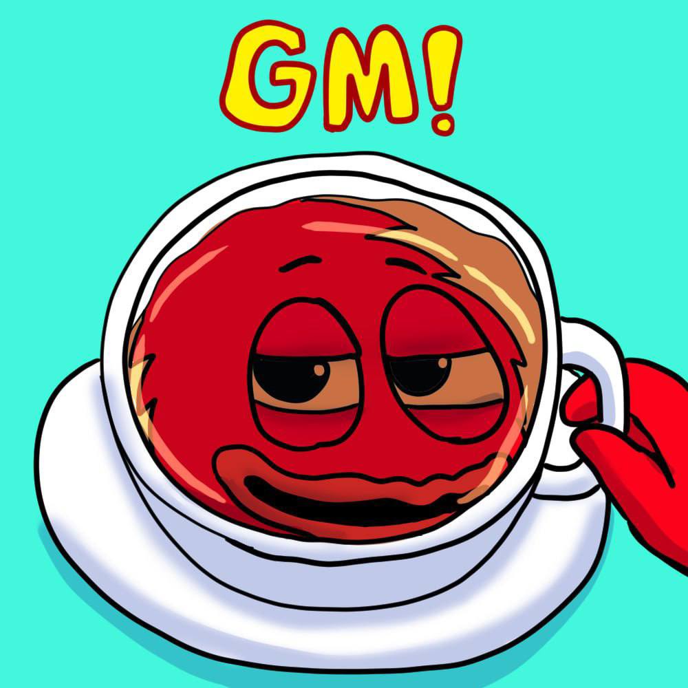 bloop_ETH's tweet image. gm fam. $BLOOP brewin’ that liquid gold. stay sippin’, stay winnin’.