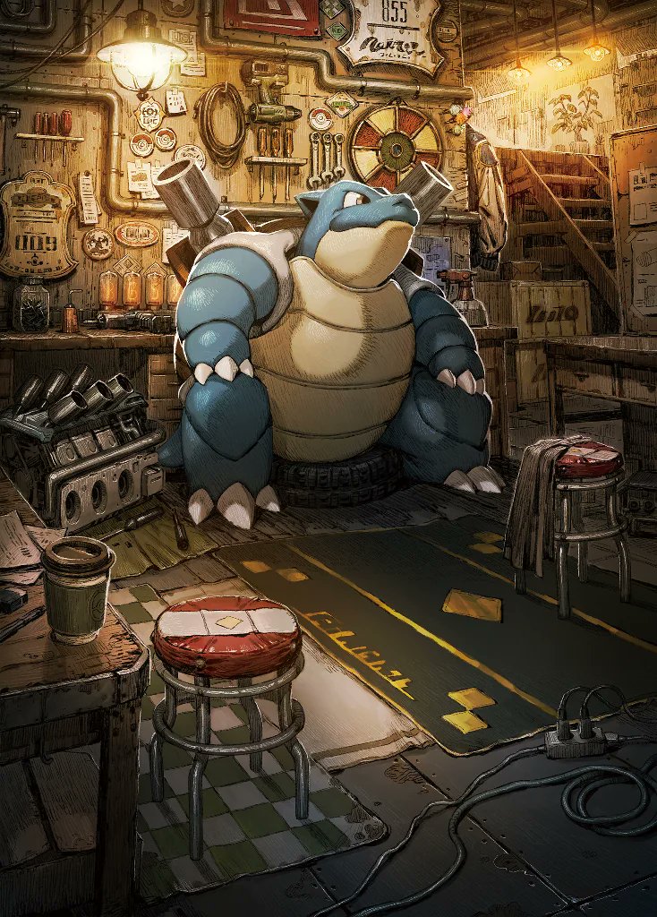 UltimaShadowX's tweet photo. The aura this Blastoise has is genuinely unmatched https://t.co/gPF1YNZbrt
