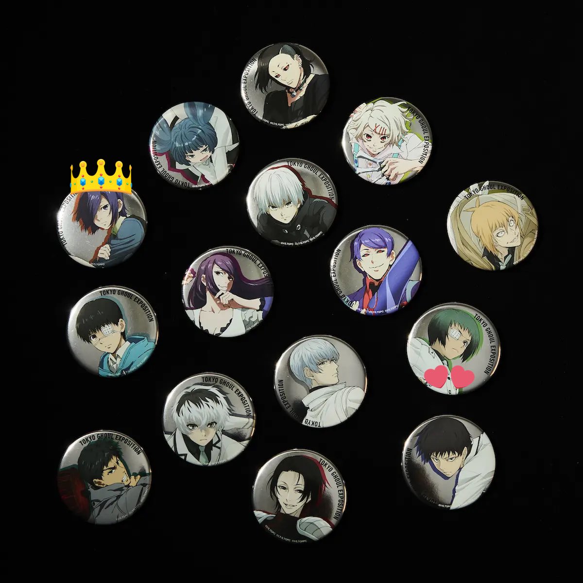 東京喰種EX 缶バッジ霧嶋董香