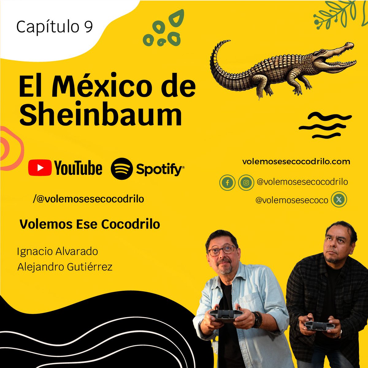 Volemos Ese Cocodrilo tweet media