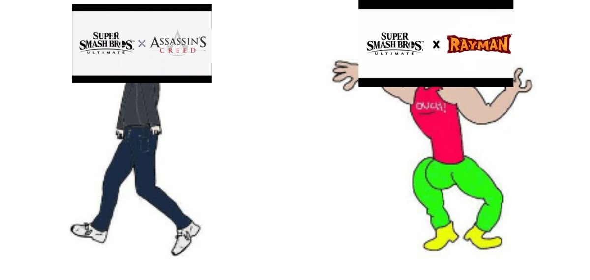 DiurnalHybrid's tweet photo. My personal favorite Rayman smash bros memes of all time
#RaymanMemes #RaymanForSmash #Rayman #smashbrosultimate https://t.co/pKDYt87rXR