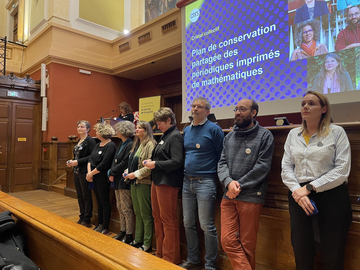delchristophe's tweet photo. @_CIRM Avec le discours inspirant de Nathalie Granottier sur la nécessaire préservation de la documentation. https://t.co/npM98wSynB
