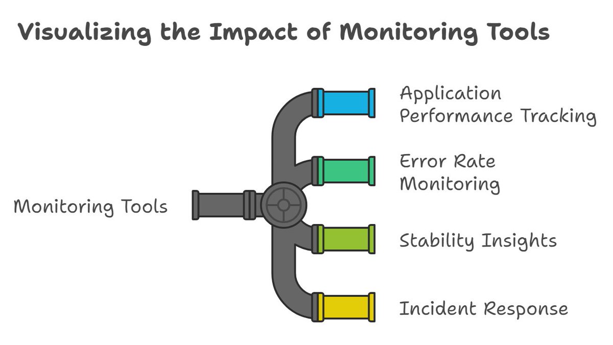 cosec45's tweet image. 5️⃣ Monitor in Real-Time
Track performance and errors with monitoring tools. Act fast when issues arise. 📊
#Monitoring #ErrorTracking #PerformanceMatters