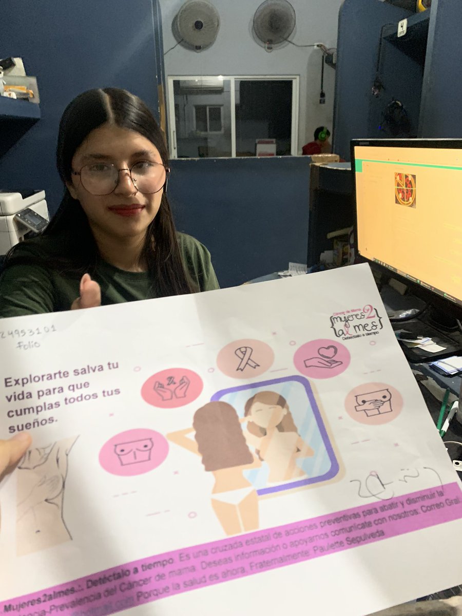 AudalyErika's tweet photo. #cancerdemama
#tocate 
#mesrosa 

@medicosconcausa https://t.co/lHb2WHK6qF