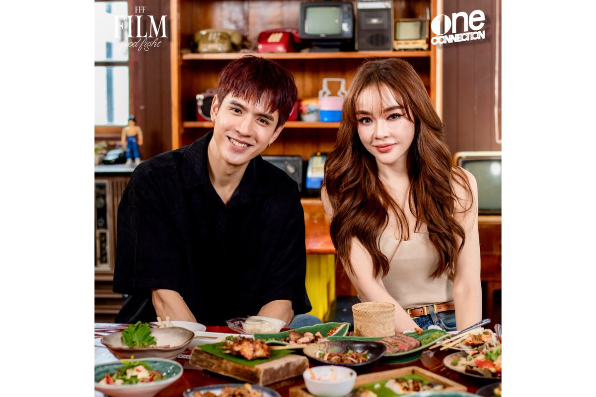 Oneconnection31's tweet photo. 🍴“ฟิล์ม - เป้ย” กับมื้ออาหารสุดแซ่บ รสจัดถึงใจ 😬 - FFF : Film Food Fight | Ep.3
📍อีหล่า อีสานกายะ @era_izaan
ใครยังไม่ได้ดู ไปดู ▶️ YouTube : One Connection
🔗https://t.co/A5a2g9tkZn
#FilmFoodFight
#ฟิล์มธนภัทร
#เป้ยปานวาด
#one31
#oneconnection https://t.co/606E3ZNi0q