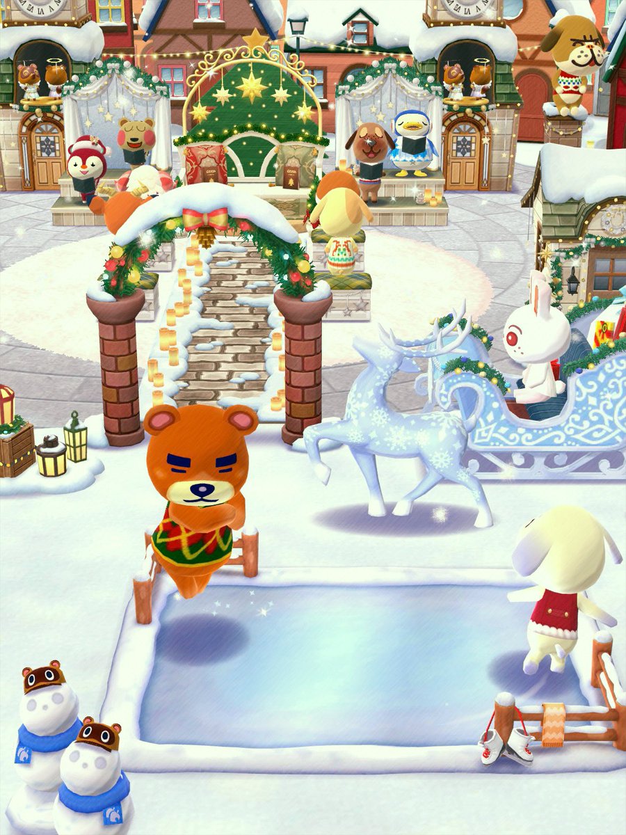 華麗なるジャンプ🤦🏻‍♀️ｷｭﾝ♡ ←

#ポケ森コンプ #acpcc