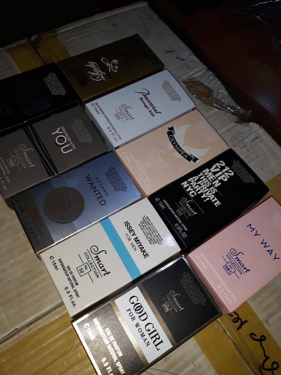 puritybeauty256's tweet image. Smart collections perfumes 15mls .
At 60,000ugx you receive 9 pcs and at 120,000ugx you receive 18 pcs . We give you different scents for both men and women 
#smartcollections 
#smartcollections15mls 
#15mlssmartcollectionperfumes 
#smartcollectioninugandakampala