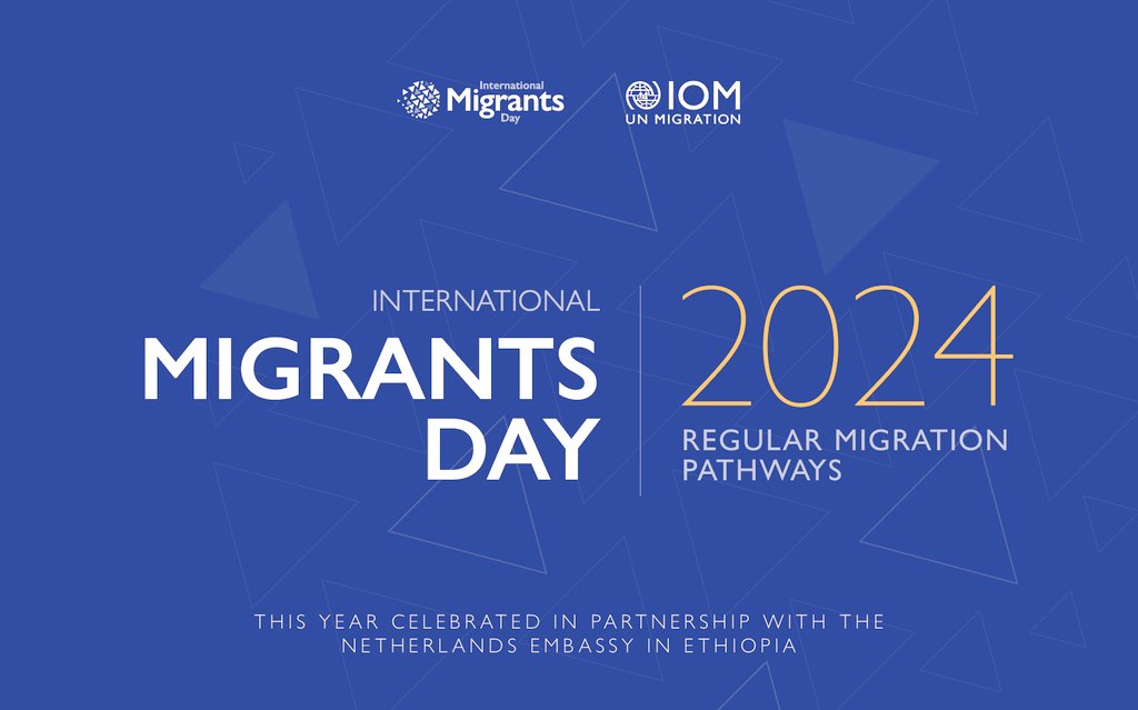 IOMEthiopia's tweet image. Today is #InternationalMigrantsDay, where we celebrate the resilience &amp;amp; contributions of migrants worldwide. 🌍

This year&apos;s theme, #EveryStep 🚶 highlights the power of well-managed migration to drive prosperity for all. Let&apos;s work together for safer, inclusive #regularpathways.