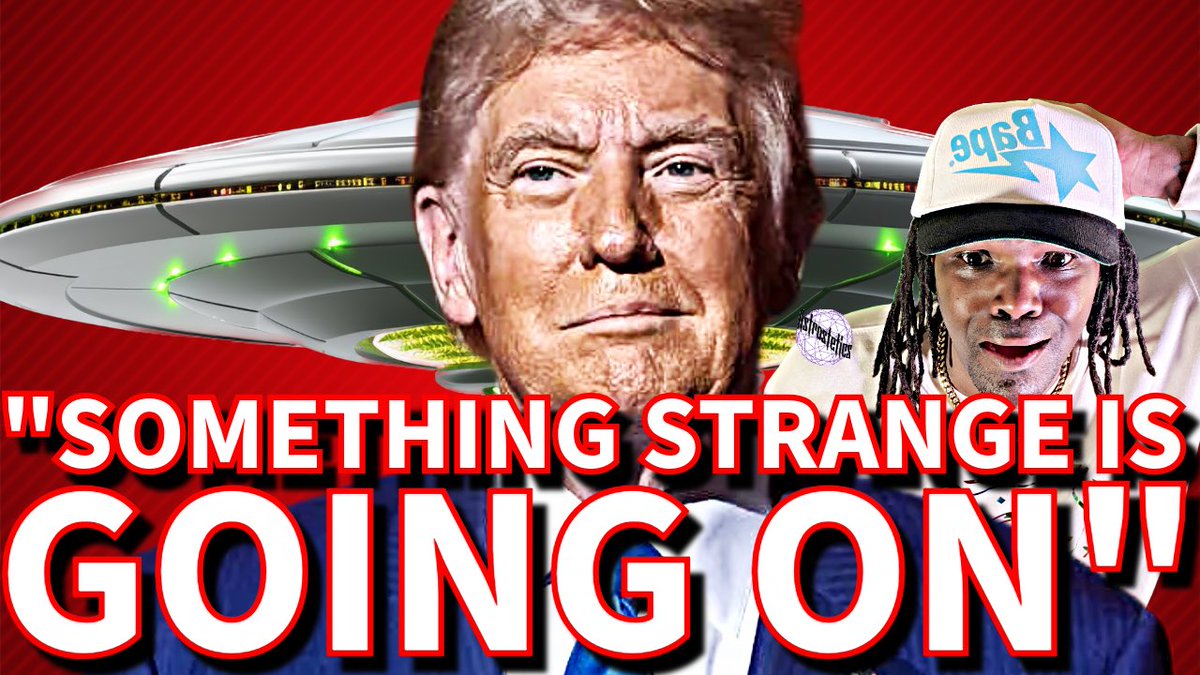 ItsLexJetSon's tweet photo. Donald Trump says “Something Strange is going on” when they asked him about the unspecified aerial activity!

The President elect also says that Biden knows what’s going on!

Why ya’ll think they not saying anything 👀 https://t.co/ZkA6JfXvyY