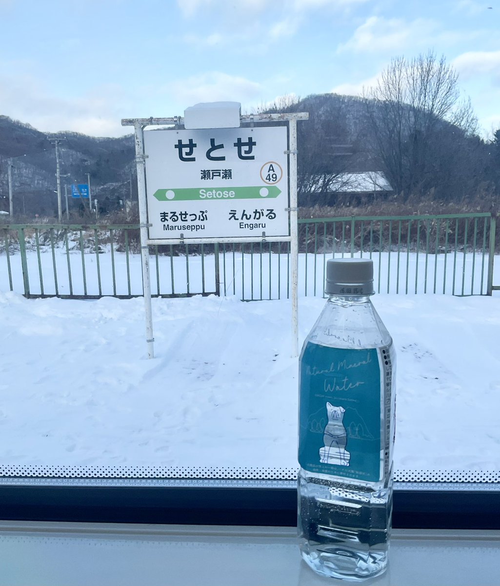 LOVEHachi3's tweet photo. ただいま、瀬戸瀬駅
#特急大雪 #Hokkaido #akita #北海道鉄道旅行 #ハチふる #hachiko #railway #staition https://t.co/fzzQO4hIZS