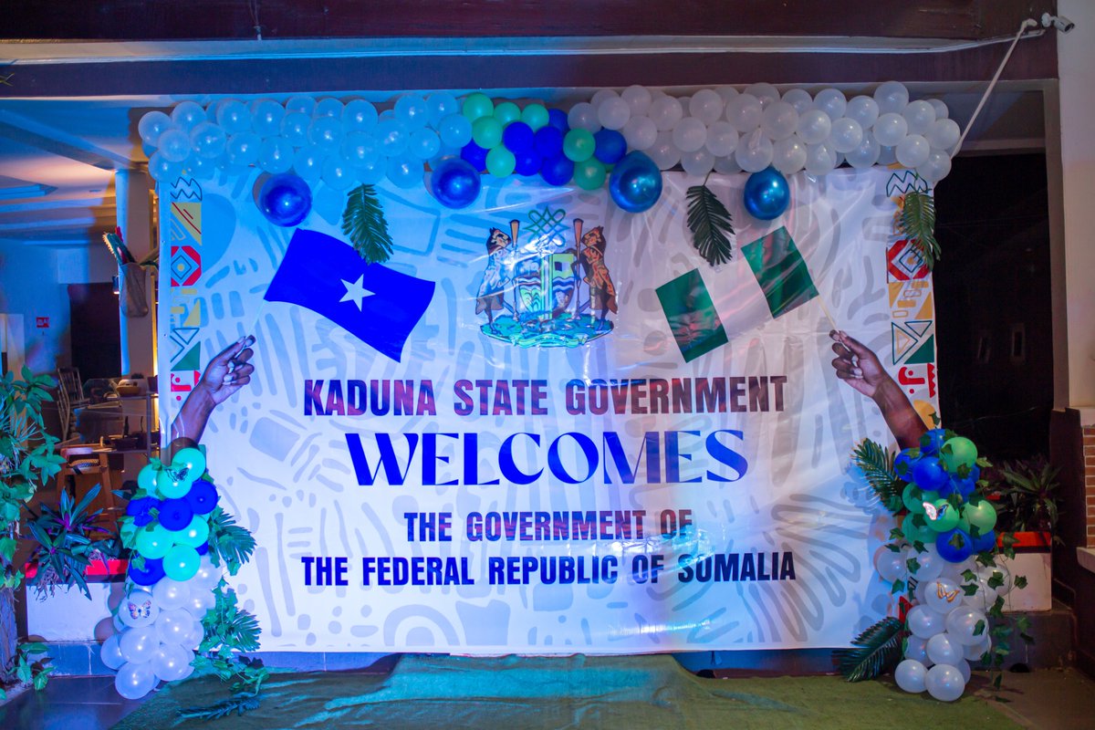 Arahman2009's tweet photo. 🇳🇬 Grateful for the warm welcome extended to the Somali delegation in Kaduna State!

This visit marks an opportunity for knowledge-sharing in Public Financial Management and strengthening partnerships between Somalia &amp; Nigeria.

Nagode Kaduna! 🌍

#SomaliaNigeriaPartnership https://t.co/eTg1H0Xp4s