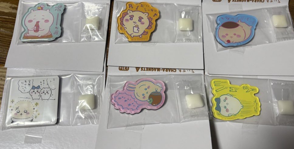 tore_express's tweet photo. 交換希望
ちいかわ　キャラマグネッツ4

譲
1 2 3 4 5 6 9 17 21（レア）
求
20（レア　イースター）>12、14>11
過去弾のハチワレ、モモンガ、レアも検討可

こちらのレアはレアにしか出せません。

大阪での手渡し>郵送（複数からのみ対応可） https://t.co/YRIbGrXUib