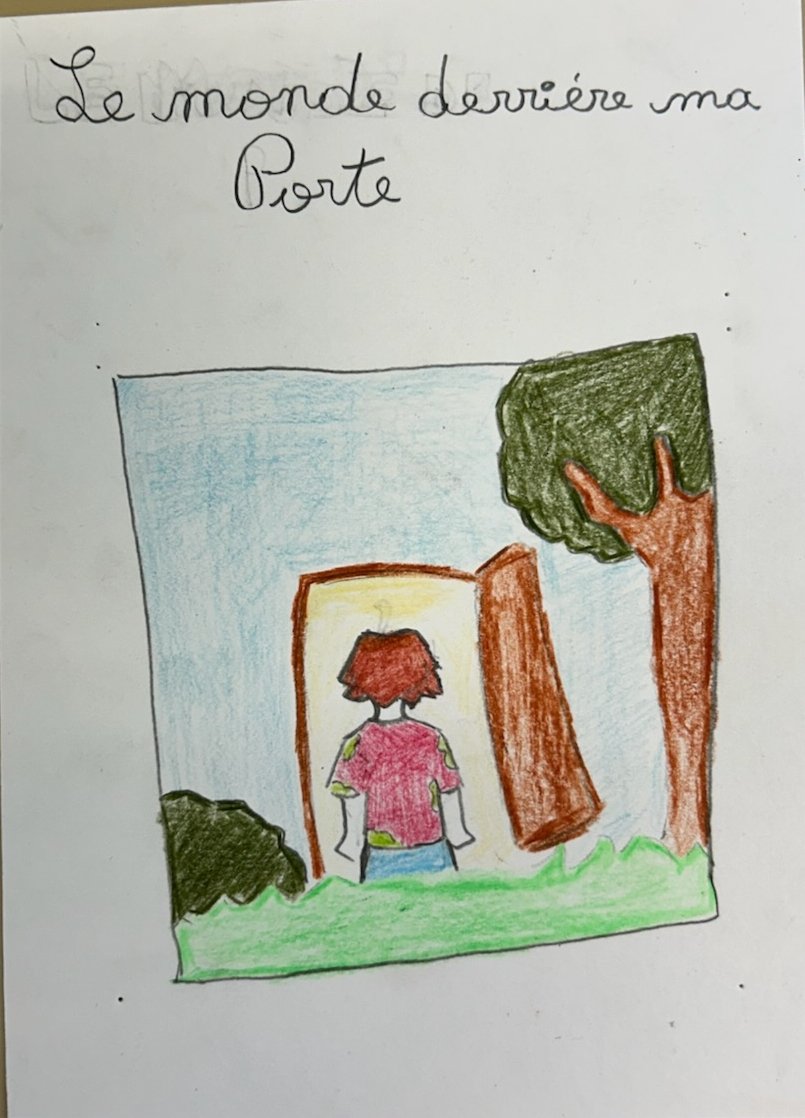 Le livre avance ! Et le titre est trouvé : Le monde derrière ma porte