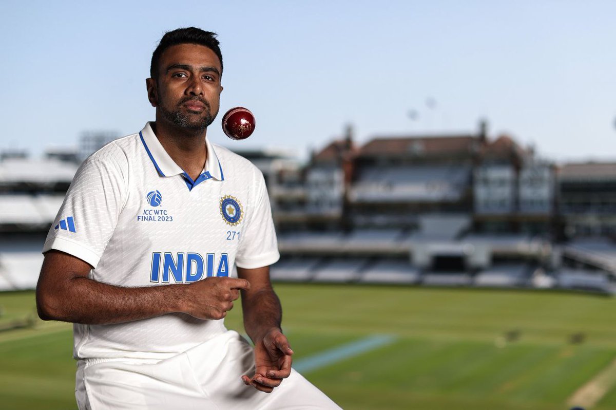RAVI ASHWIN HAS ANNOUNCED HIS RETIREMENT FROM TEST CRICKET. 🥹

- Thank you for everything, Ash. ❤️