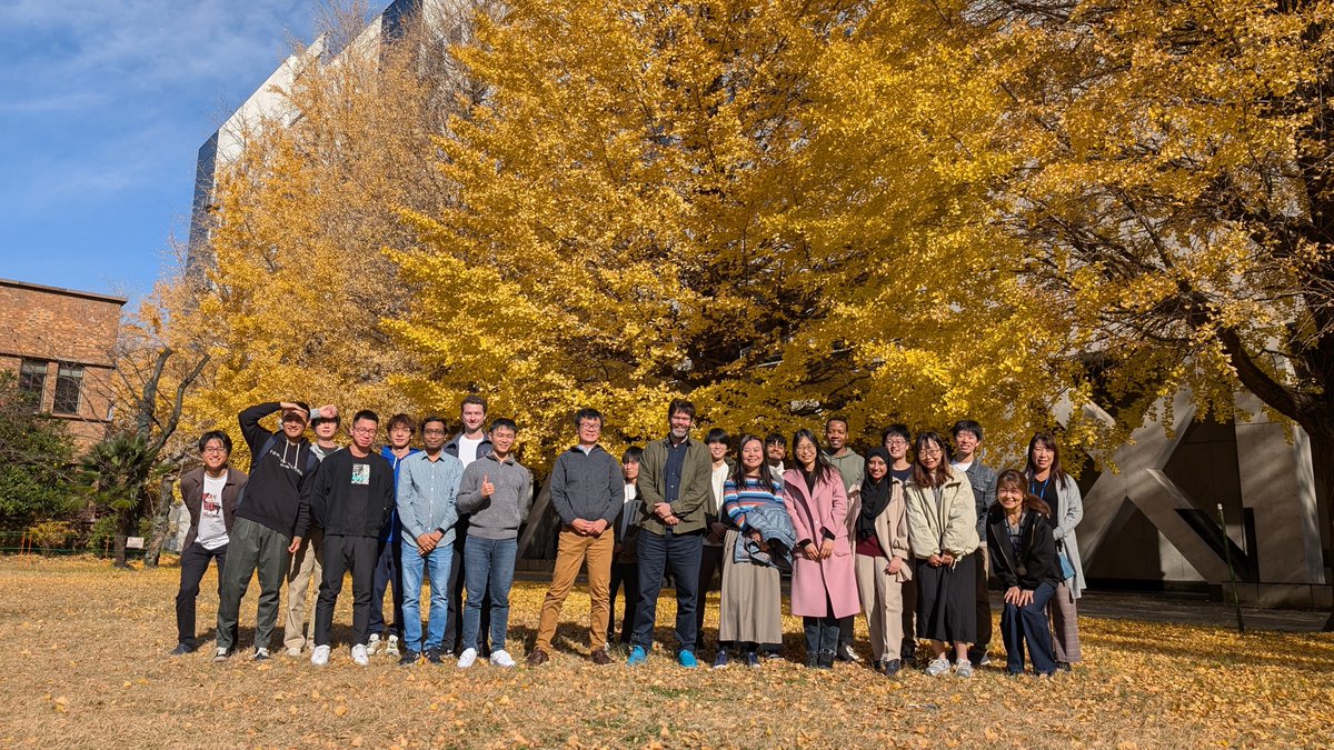 Colin finished his two-month visiting professorship in IIS UTokyo. We had a very exciting academic+cultural interactions, and learned and enjoyed a lot!! 
Thanks Colin for choosing Yamazaki lab for your sabbatical  place.
(group photo after the farewell gathering)